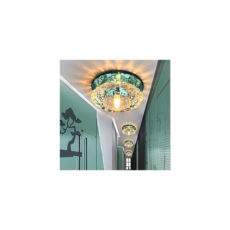 Krištáľová lampa Smd CreativeTube Spotlight Absorb Dome Light