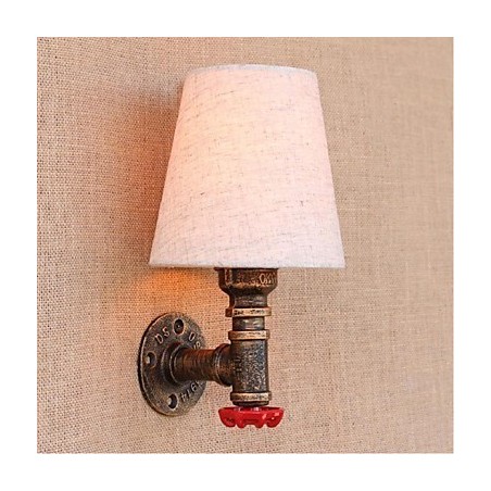 Rustic Lodge Mosadz funkcia pre nástenné svietidlo s okolitým svetlom Rustic Lodge Mosadz funkcia pre nástenné svietidlo s okolitým svetlom