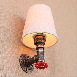 Rustic Lodge Mosadz funkcia pre nástenné svietidlo s okolitým svetlom