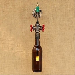 Moderné nové kreatívne nástenné svietidlo na fľašu Wall Light