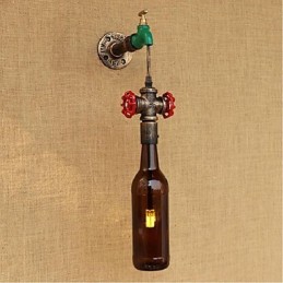 Moderné nové kreatívne nástenné svietidlo na fľašu Wall Light