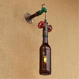 Moderné nové kreatívne nástenné svietidlo na fľašu Wall Light