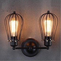 Retro grapefruit American Village Železo Starožitná reštaurácia Chodba Nástenná lampa do uličky Nástenné svetlo