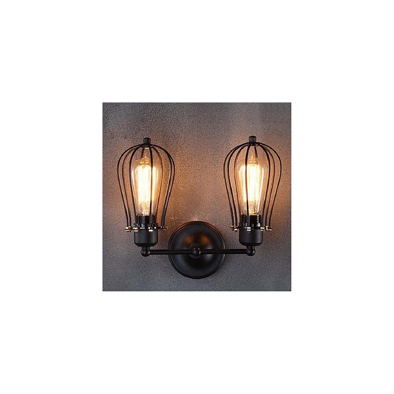 Retro grapefruit American Village Železo Starožitná reštaurácia Chodba Nástenná lampa do uličky Nástenné svetlo