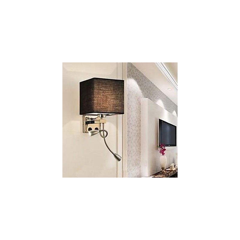 Moderná hotelová izba Kreatívna látková chodba Balkón Nočná lampa na čítanie