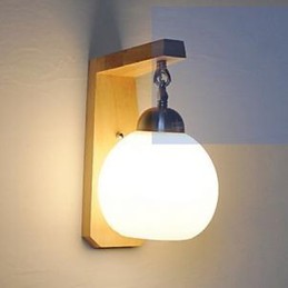 Nástenná nočná nástenná lampa do spálne s dreveným schodiskom japonského umenia
