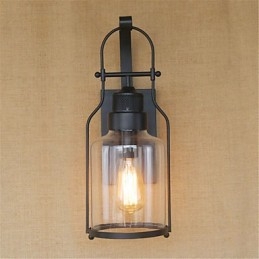 Rustic Lodge Country Retro Black Oxide Finish Funkcia pre ochranu očí pri okolitom svetle