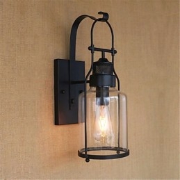 Rustic Lodge Country Retro Black Oxide Finish Funkcia pre ochranu očí pri okolitom svetle