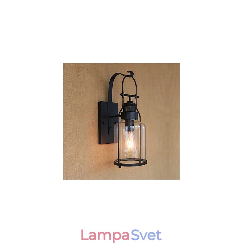 Rustic Lodge Country Retro Black Oxide Finish Funkcia pre ochranu očí pri okolitom svetle