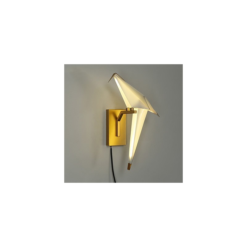 Moderná súčasná galvanicky pokovovaná funkcia nástenného nástenného svietidla Downlight