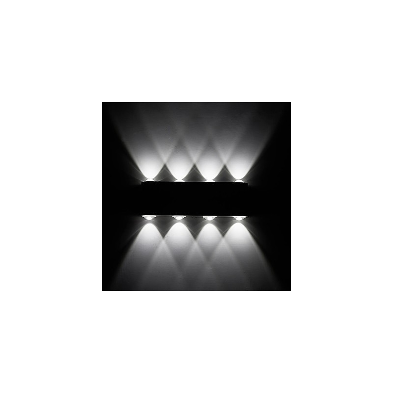 Moderné ľahké hliníkové vstavané nástenné svietidlo