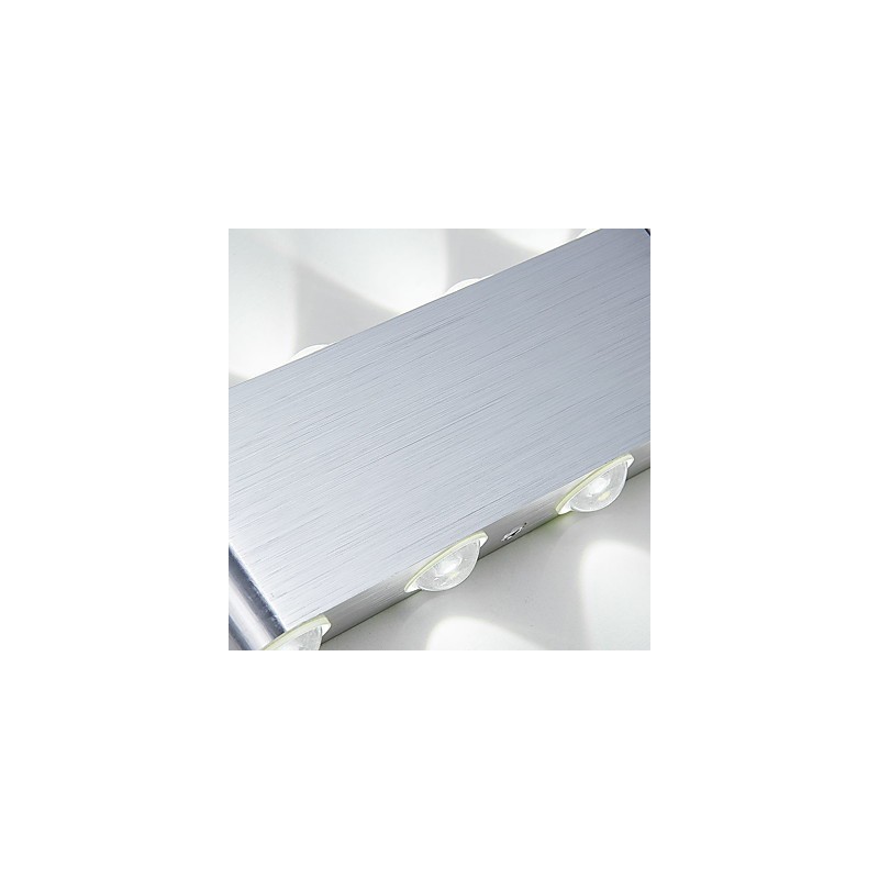 Moderné ľahké hliníkové vstavané nástenné svietidlo