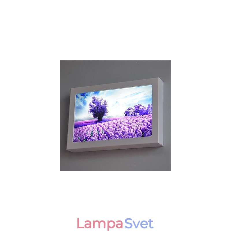 Integrovaná funkcia moderného súčasného moderného súčasného maľovania pre nástenné svietidlá s okolitým svetlom