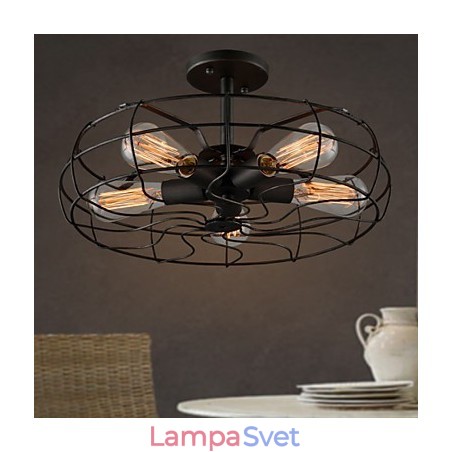 Lampa amerického vidieckeho priemyselného dizajnéra Personalizovaná lampa Európske retro ventilátorové stropné svietidlá Lampa amerického vidieckeho priemyselného dizajnéra Personalizovaná lampa Európske retro ventilátorové stropné svietidlá
