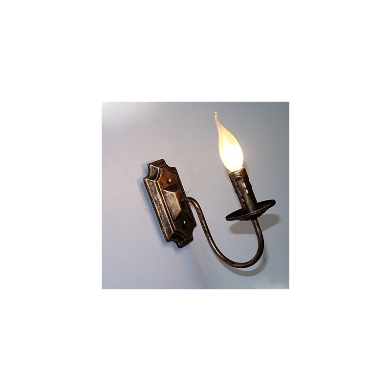 Starožitná nástenná lampa Tvar sviečky Jednoduchá chodba Balkónová lampa Nástenná lampa