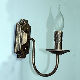 Starožitná nástenná lampa Tvar sviečky Jednoduchá chodba Balkónová lampa Nástenná lampa
