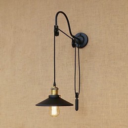 Funkcia vidieckeho retro maľby pre nastaviteľný zdvih Ambientné svetlo Nástenné nástenné svietidlo