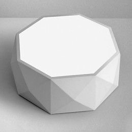 Geometrické stropné svietidlá Biele svetlo stručné moderné