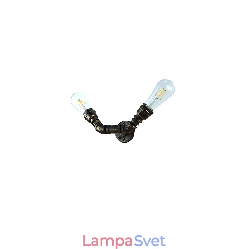 Rustic Lodge Tradičné klasické starožitné mosadzné funkcie pre nástenné svietidlo s okolitým svetlom