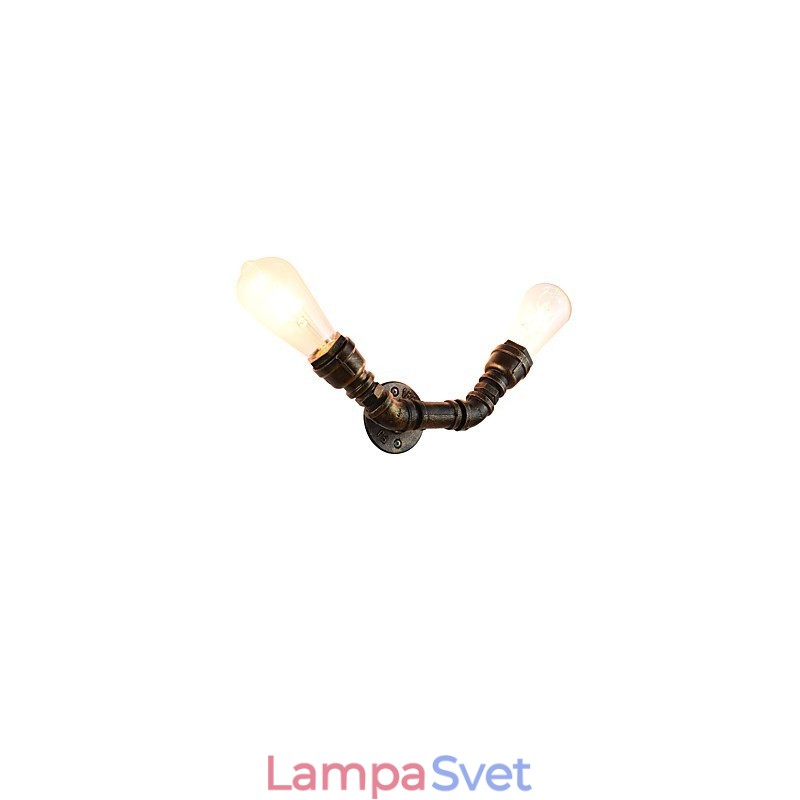 Rustic Lodge Tradičné klasické starožitné mosadzné funkcie pre nástenné svietidlo s okolitým svetlom