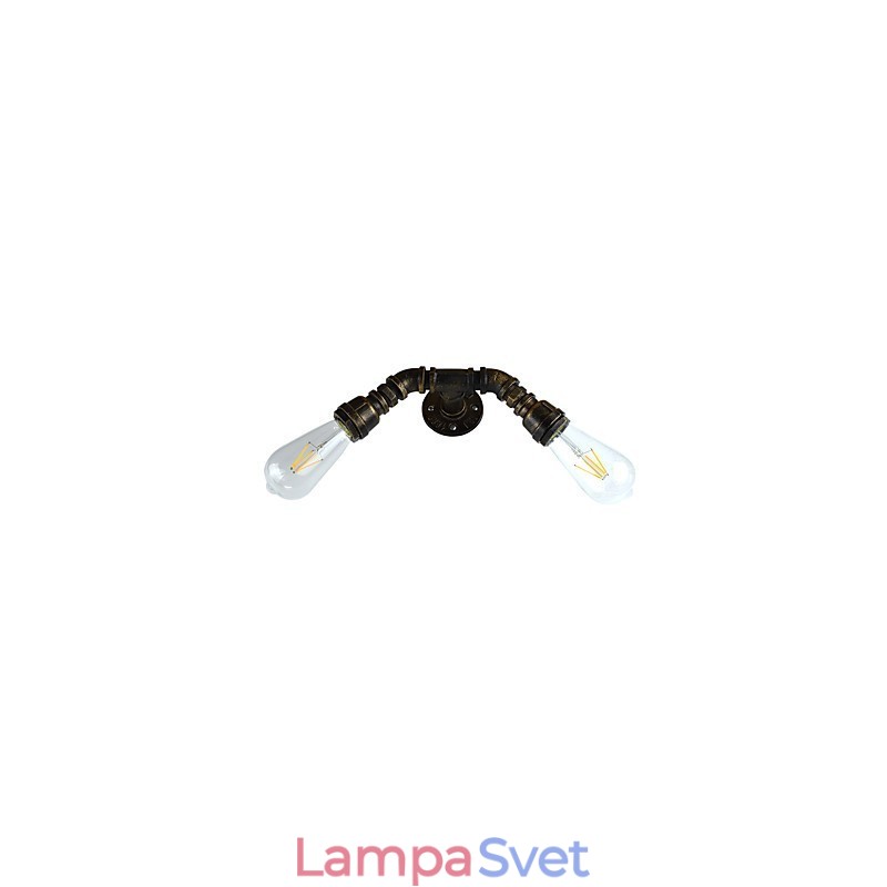 Rustic Lodge Tradičné klasické starožitné mosadzné funkcie pre nástenné svietidlo s okolitým svetlom