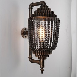 Vintage Iron Industrial Wind Shop Lampa