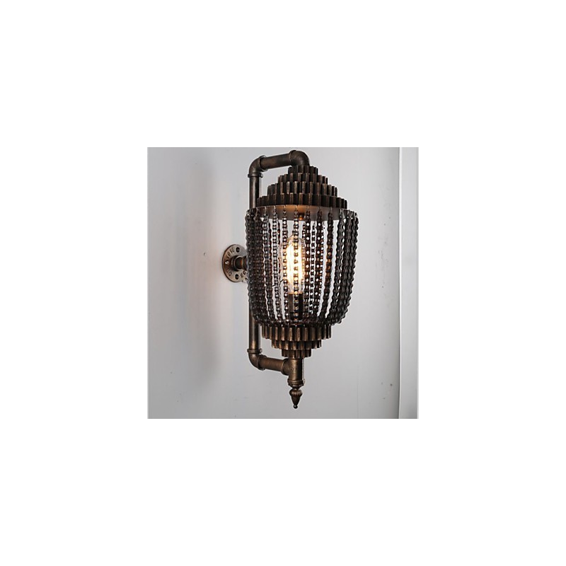 Vintage Iron Industrial Wind Shop Lampa