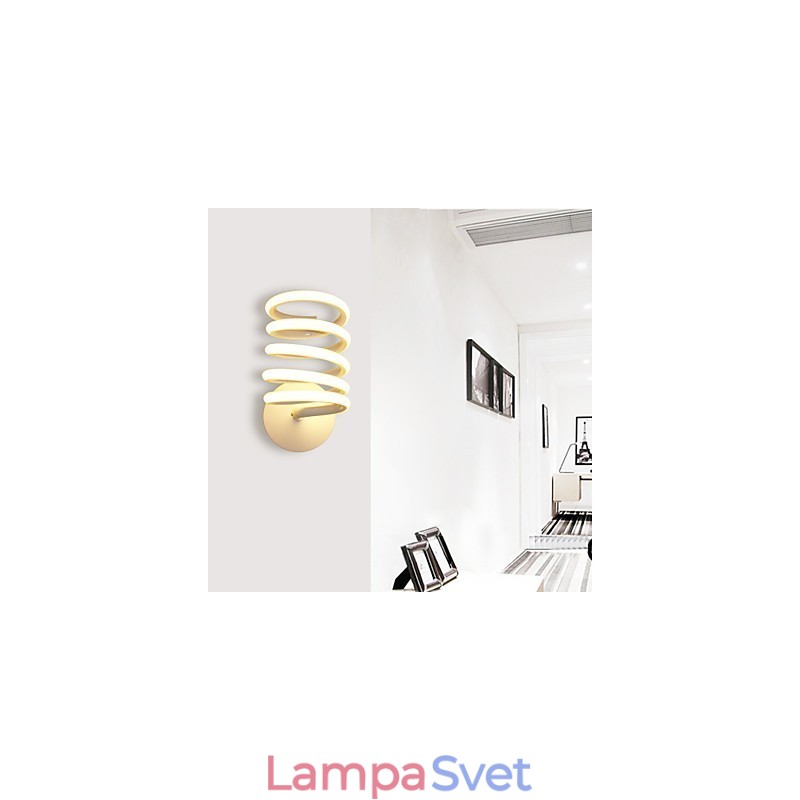 Hliníková nástenná lampa Moderná minimalistická lampa do chodby do spálne Nočná lampa Kreatívna lampa