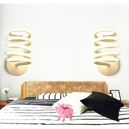 Hliníková nástenná lampa Moderná minimalistická lampa do chodby do spálne Nočná lampa Kreatívna lampa