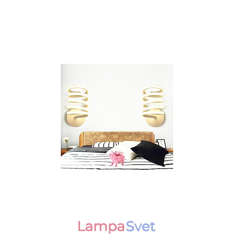 Hliníková nástenná lampa Moderná minimalistická lampa do chodby do spálne Nočná lampa Kreatívna lampa