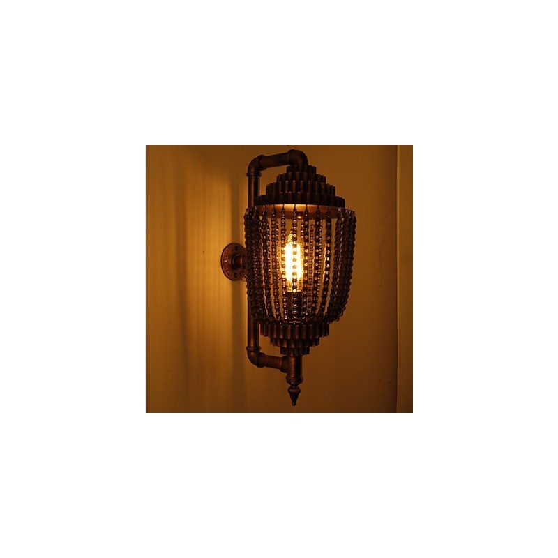 Vintage Iron Industrial Wind Shop Lampa