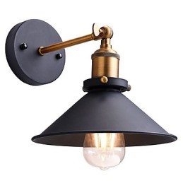 2 ks Kovové nástenné svietidlá Priemyselné nástenné svietidlo Vintage Edison Simplicity Lamp pre osvetlenie Cafe Club Bar