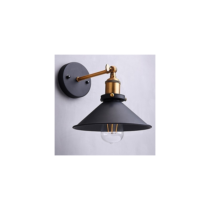 2 ks Kovové nástenné svietidlá Priemyselné nástenné svietidlo Vintage Edison Simplicity Lamp pre osvetlenie Cafe Club Bar
