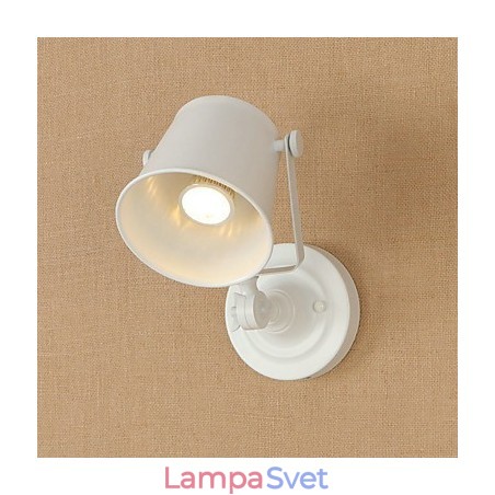 Maľovaná oceľová nástenná lampa Dumb Black Americká káva Dekorácia Retro nástenná lampa so svetelným mečom na stene