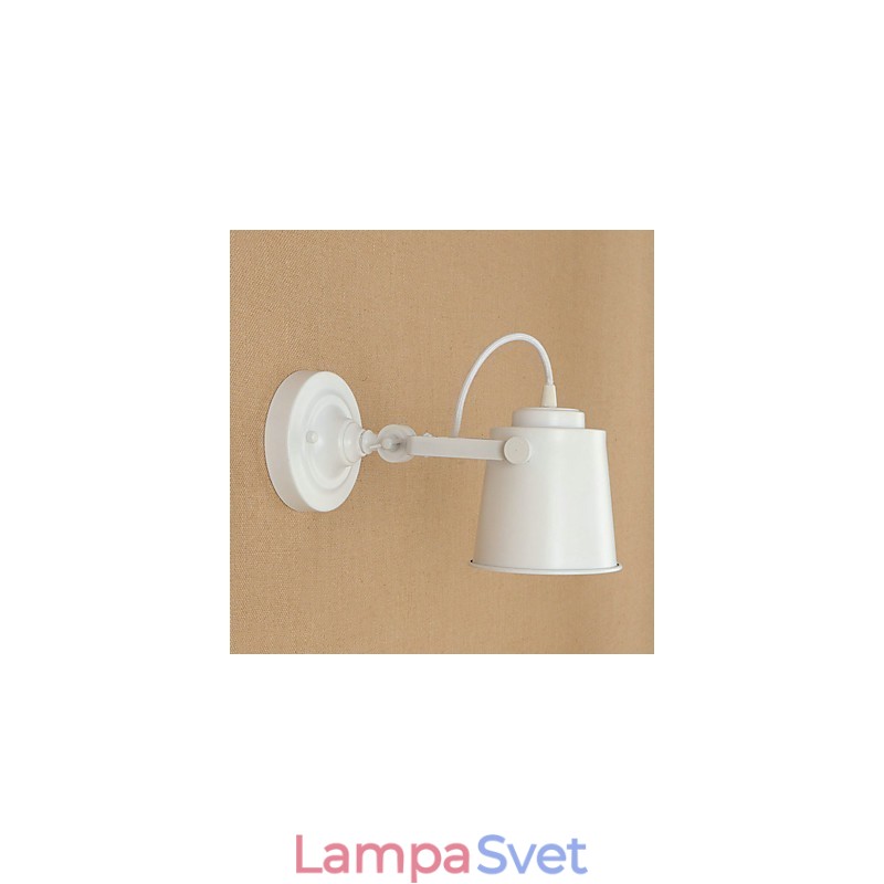 Maľovaná oceľová nástenná lampa Dumb Black Americká káva Dekorácia Retro nástenná lampa so svetelným mečom na stene