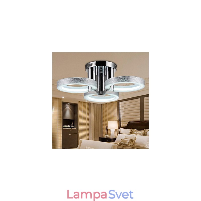 Luster Modern Silver 3 Lights