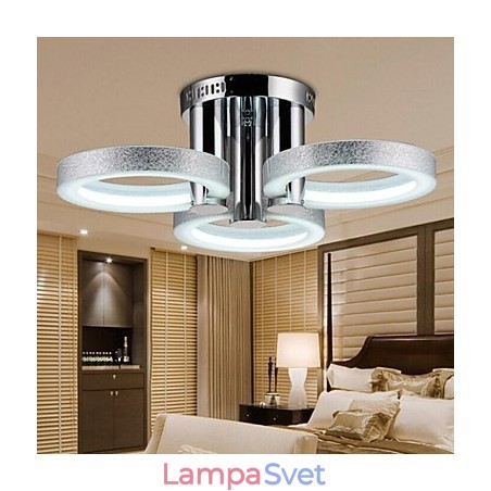 Luster Modern Silver 3 Lights Luster Modern Silver 3 Lights