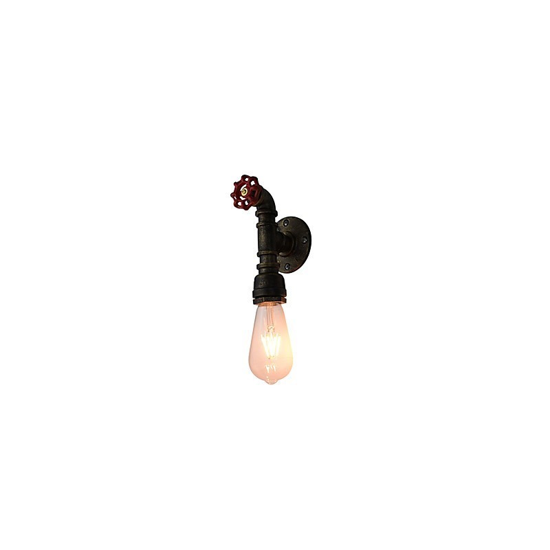 Nástenné svietidlo Nástenné svietniky Nástenné železo Nástenná lampa Dumb Black Lightsaber Lamp On Wall