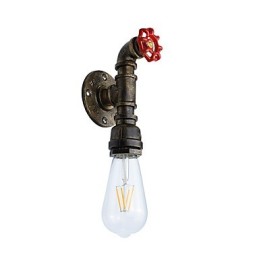 Nástenné svietidlo Nástenné svietniky Nástenné železo Nástenná lampa Dumb Black Lightsaber Lamp On Wall