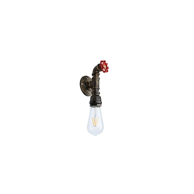 Nástenné svietidlo Nástenné svietniky Nástenné železo Nástenná lampa Dumb Black Lightsaber Lamp On Wall
