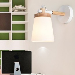 Nástenné tienidlo a kovová základňa Nástenné svietidlo s okolitým svetlom