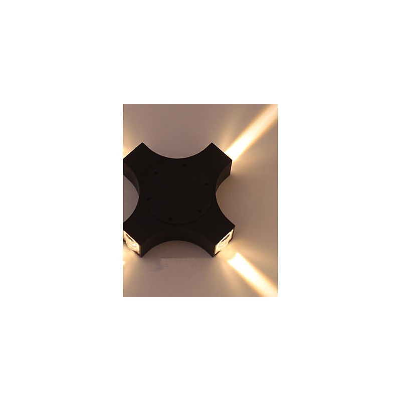Integrovaná jednoduchá novinka pre krajinu na ochranu zraku Nástenné svietidlá s okolitým svetlom Cross Star Vonkajšia vodotesná nástenná lampa na nádvorí