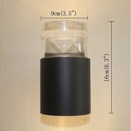 Integrovaná jednoduchá funkcia pre nástenné svietidlo s okolitým svetlom