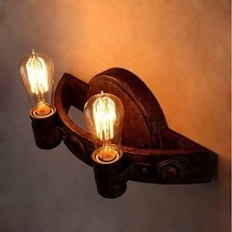 Kovová nástenná lampa v štýle podkrovia Vintage Industrial Creative Personality do kaviarne Bar Foyer Ozdobte nástenné osvetlenie