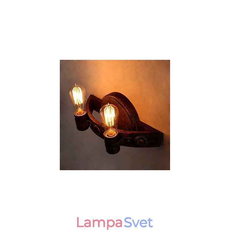 Kovová nástenná lampa v štýle podkrovia Vintage Industrial Creative Personality do kaviarne Bar Foyer Ozdobte nástenné osvetlenie