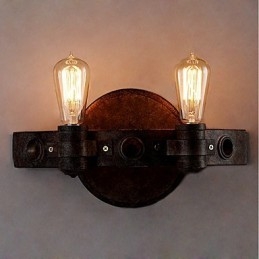 Kovová nástenná lampa v štýle podkrovia Vintage Industrial Creative Personality do kaviarne Bar Foyer Ozdobte nástenné osvetlenie