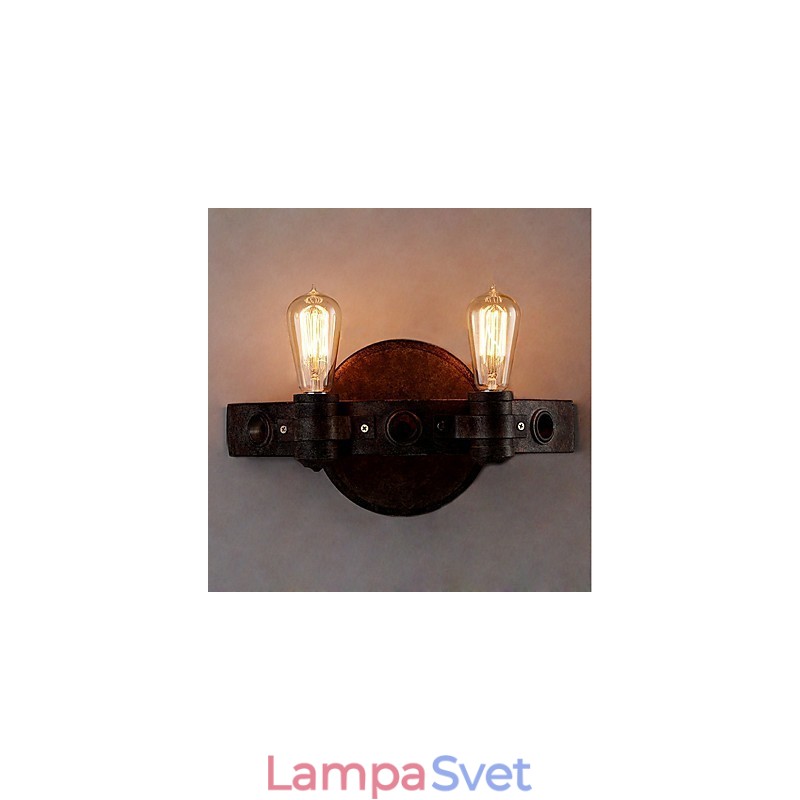 Kovová nástenná lampa v štýle podkrovia Vintage Industrial Creative Personality do kaviarne Bar Foyer Ozdobte nástenné osvetlenie