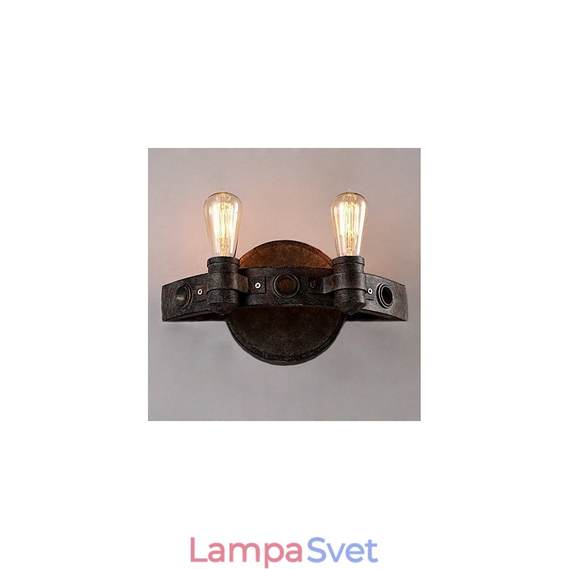Kovová nástenná lampa v štýle podkrovia Vintage Industrial Creative Personality do kaviarne Bar Foyer Ozdobte nástenné osvetlenie