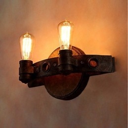 Kovová nástenná lampa v štýle podkrovia Vintage Industrial Creative Personality do kaviarne Bar Foyer Ozdobte nástenné osvetlenie