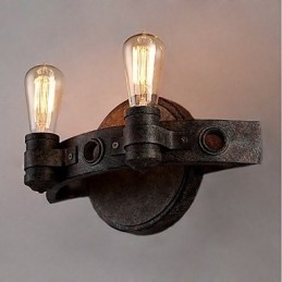 Kovová nástenná lampa v štýle podkrovia Vintage Industrial Creative Personality do kaviarne Bar Foyer Ozdobte nástenné osvetlenie